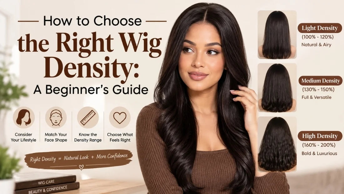 How to Choose the Right Wig Density: A Beginner's Guide
