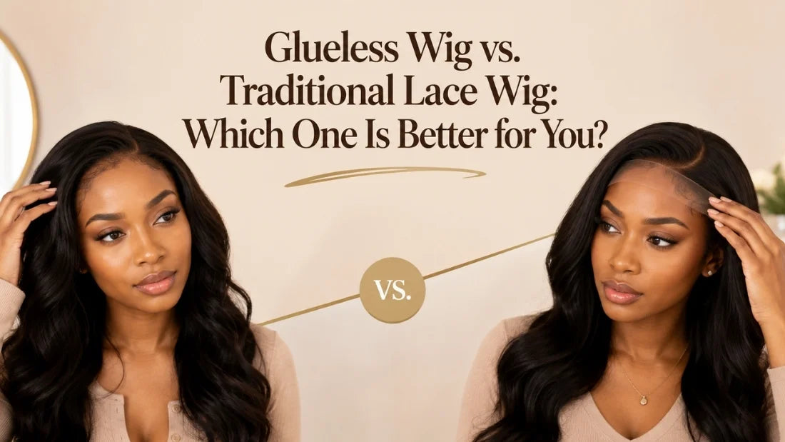Glueless Wig vs. Traditional Lace Wig Which One Is Better for You