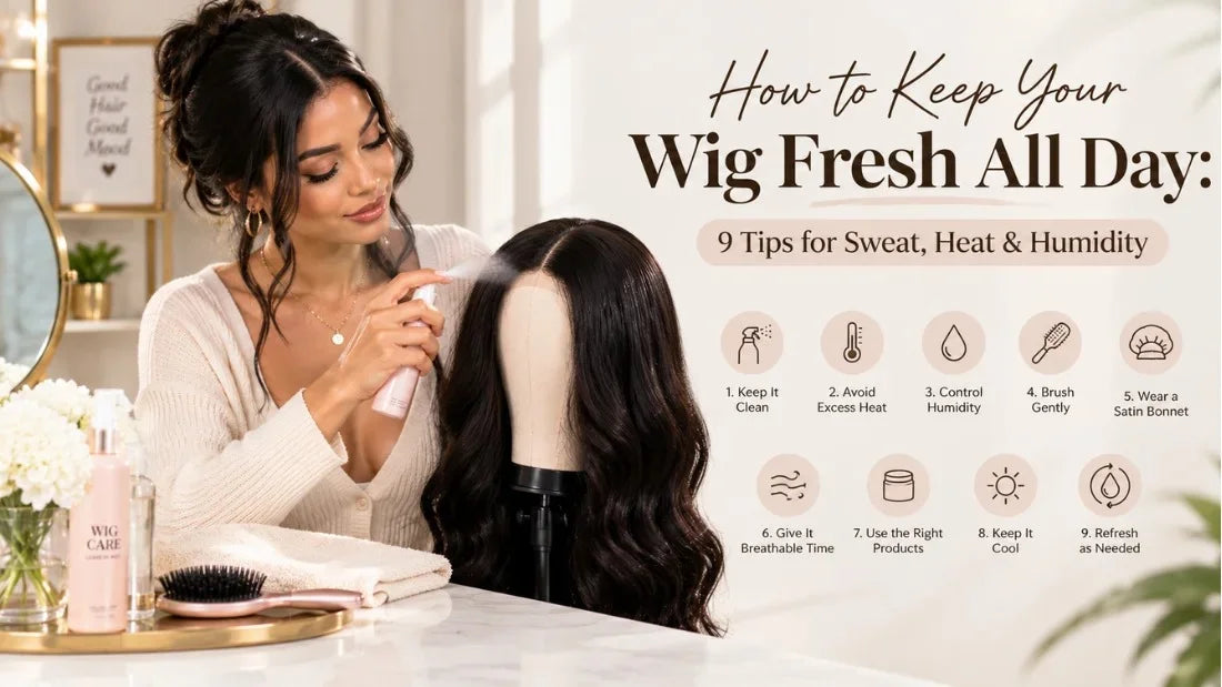 How to Keep Your Wig Fresh All Day 9 Tips for Sweat, Heat, Humidity