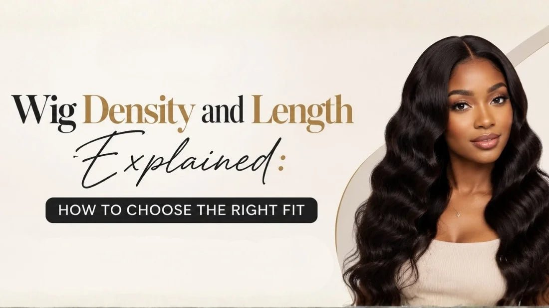 Wig Density and Length Explained: How to Choose the Right Fit - WIGZU