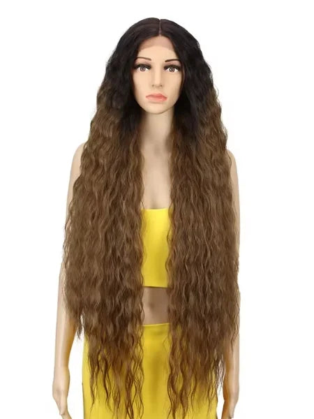 Blonde Bohemian 150% Density Curly Lace Wig