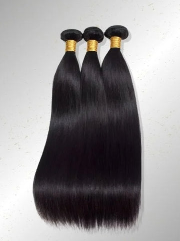 12A Straight Human Hair Brazilian Remy Extension Bundles | Wigzu