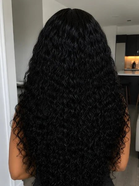 13x4 HD Lace 250% Density Glueless Deep Wave Wig - WIGZU