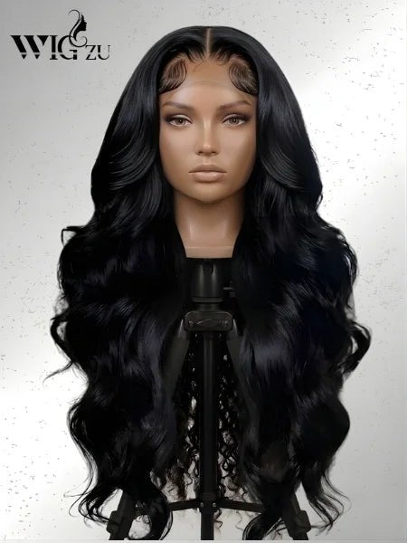 13x4 HD Lace Body Wave Glueless Frontal Wig - WIGZU