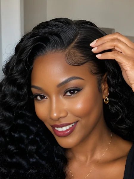 13x4 HD Lace Loose Deep Wave Wig 200% Density - WIGZU