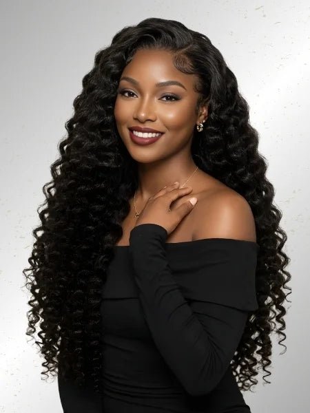 13x4 HD Lace Loose Deep Wave Wig 200% Density - WIGZU