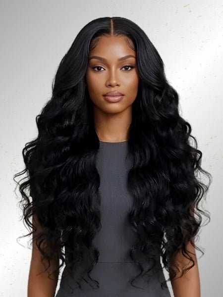 180% Density Body Wave Glueless Lace Closure Wig - WIGZU