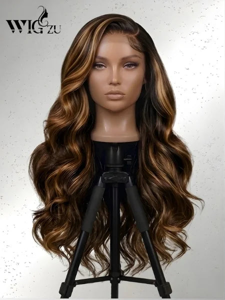 13x4 HD Lace Ombre Body Wave Glueless Wig