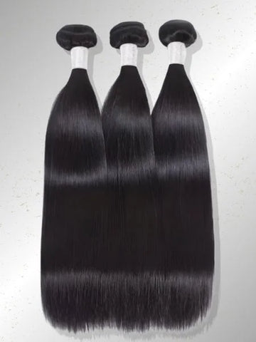 Brazilian Bone Straight Virgin Human Hair Extension Bundles | Wigzu