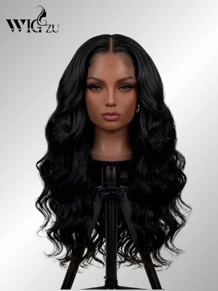 200% Density Body Wave 4x7 Glueless HD Lace Wig - WIGZU