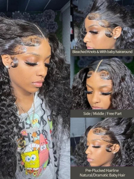 13x6 HD Lace Extra Deep Wave Glueless Wig