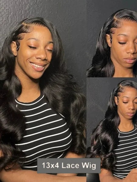 13x4 Lace Body Wave Glueless Frontal 180%