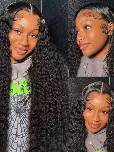 Glueless HD Lace Curly Deep Wave Wig