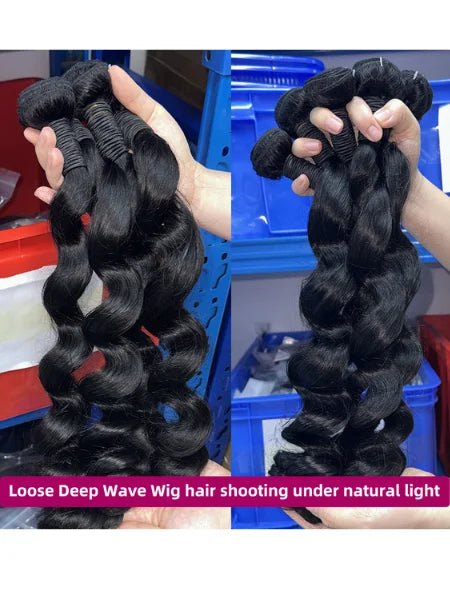 Brazilian Loose Deep Wave Remy Human Hair Extension