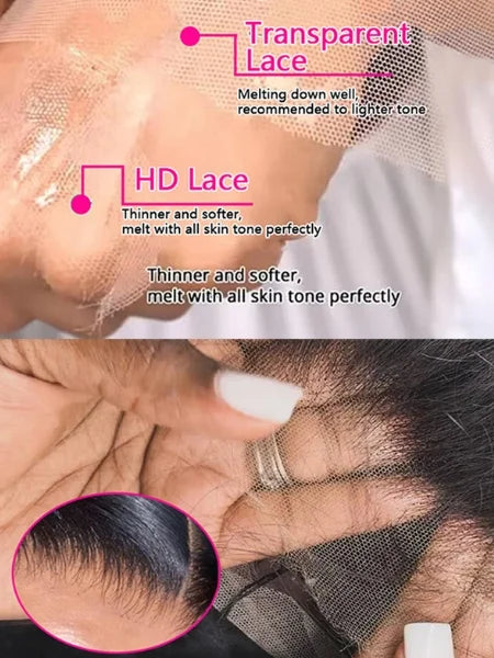Bone Straight HD Lace Frontal Wig 200% Density