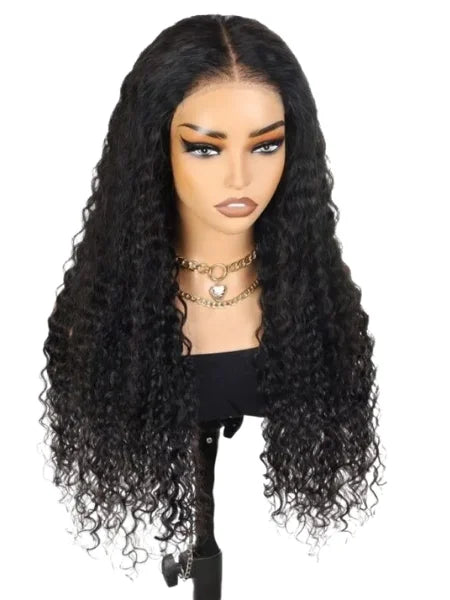 13x4 HD Lace 300% Density Glueless Deep Wave Wig