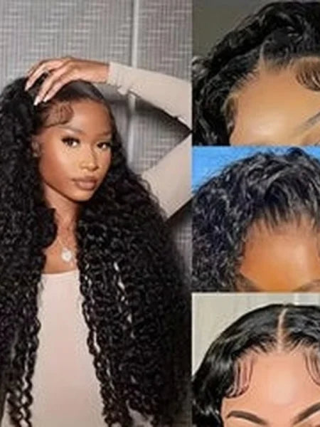 HD Lace Frontal 42-Inch Deep Wave Dyeable Wig