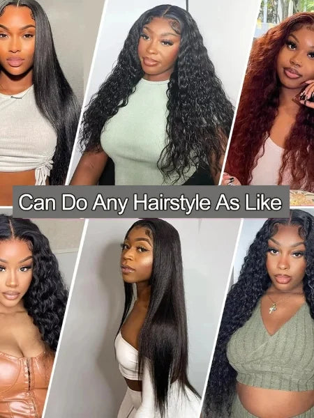 Nneka Deep Wave HD Lace Glueless Wig 200% Density