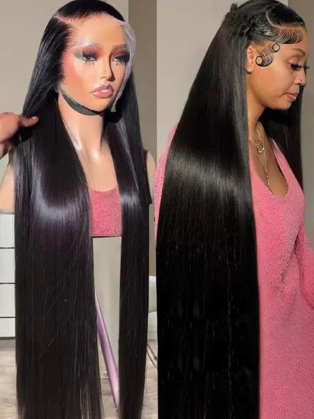 Bone Straight HD Lace Frontal Wig 200% Density
