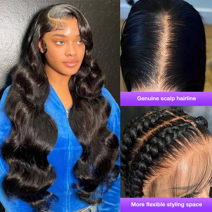 HD Lace Body Wave Glueless Frontal 180% Density Wig