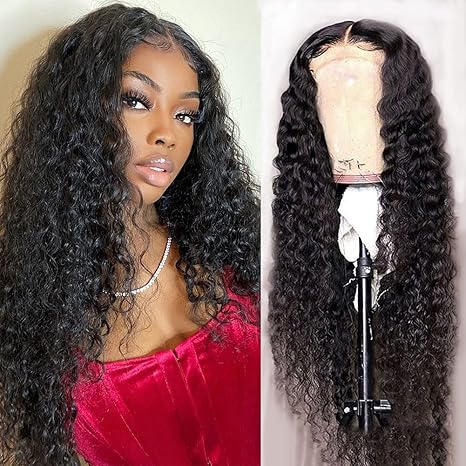 Water Wave 4x4 Lace Closure Wig 150% Density