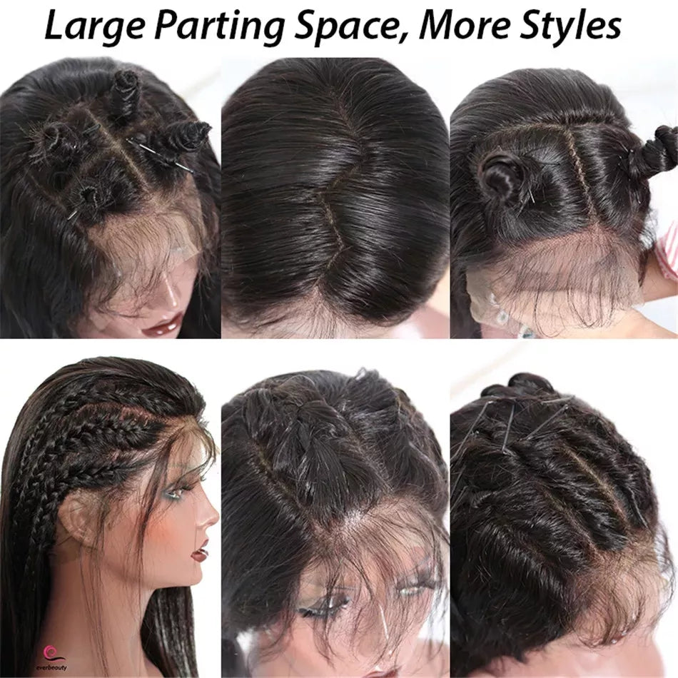 6x4 Glueless Vietnamese Raw HD Lace Wig