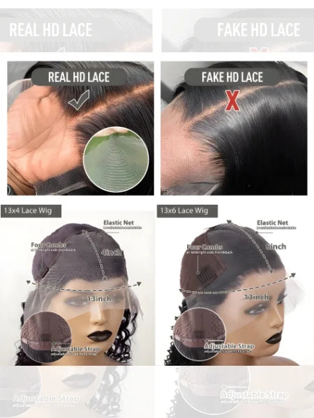 13x4 HD Lace Jerry Curly Frontal Wig