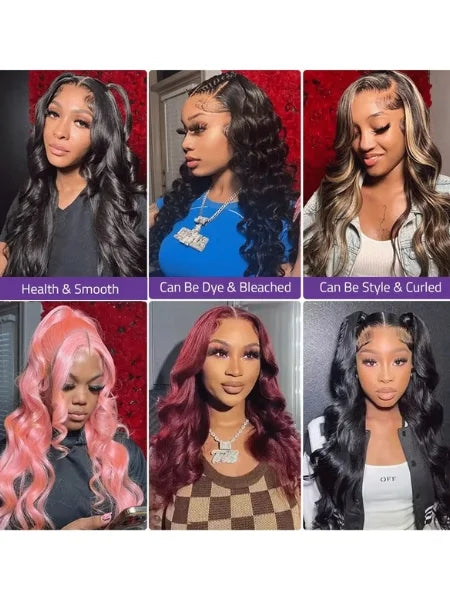 Body Wave HD Lace Frontal Glueless Wig 200% Density