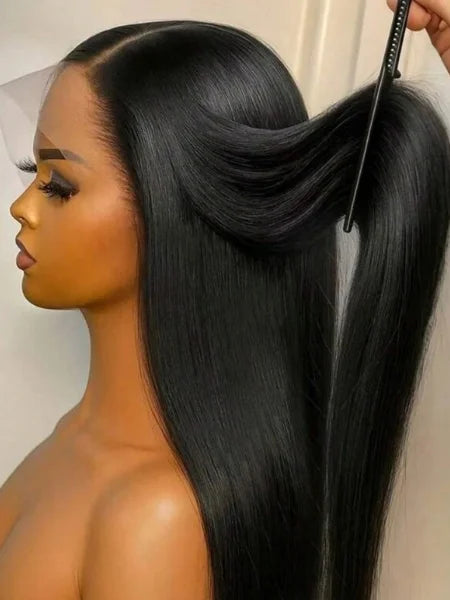 Straight Human Hair 13x6 Lace Wig 250% Density
