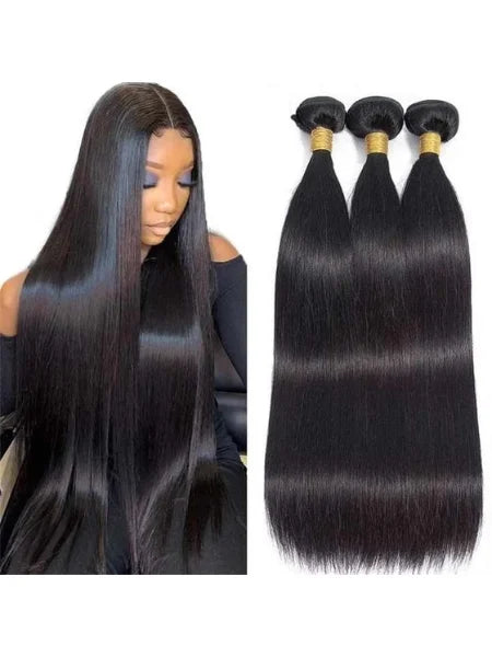 Silky Straight Brazilian Human Hair Bundle