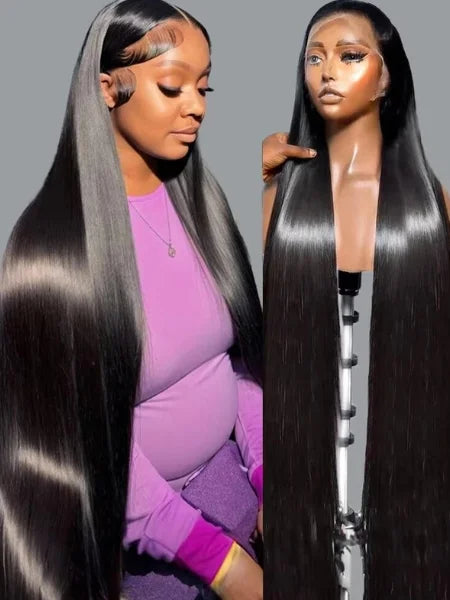 Bone Straight HD Lace Frontal Wig 200% Density