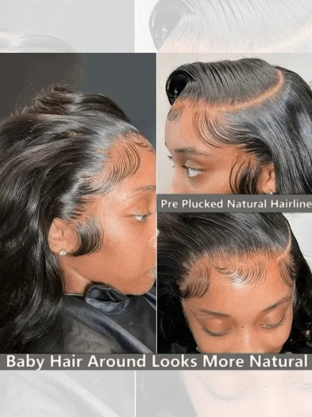 13x4 Lace Body Wave Glueless Frontal 180%