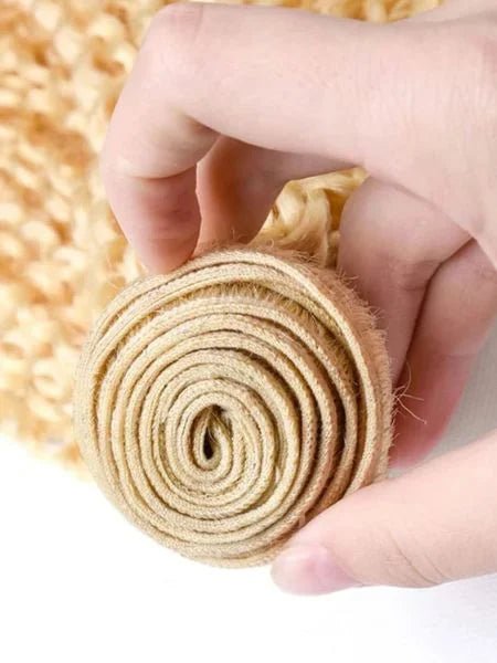 613 Blonde Deep Wave Unprocessed Human Hair Extension - WIGZU