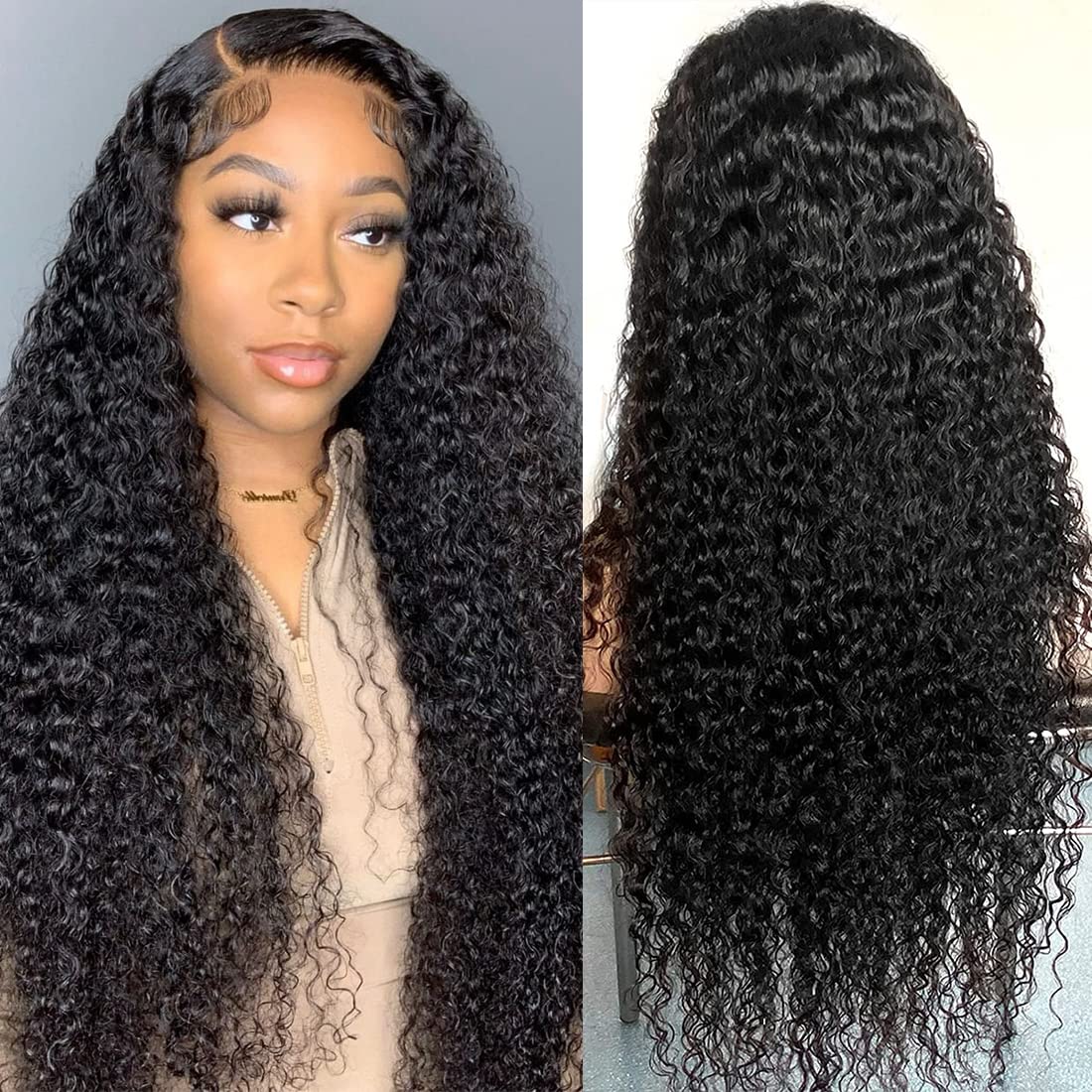 Deep Wave 13x4 Lace Front 150% Density Wig