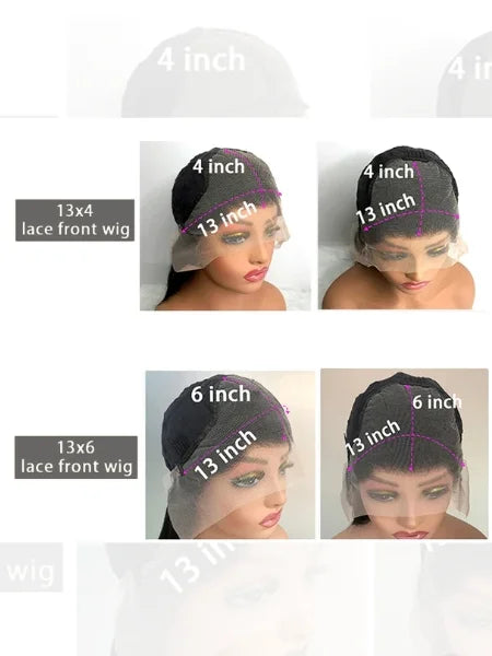 Deep Wave 13x4 / 13x6 HD Lace Glueless Wig