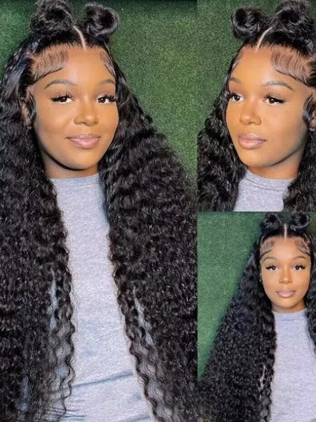 Glueless HD Lace Curly Deep Wave Wig