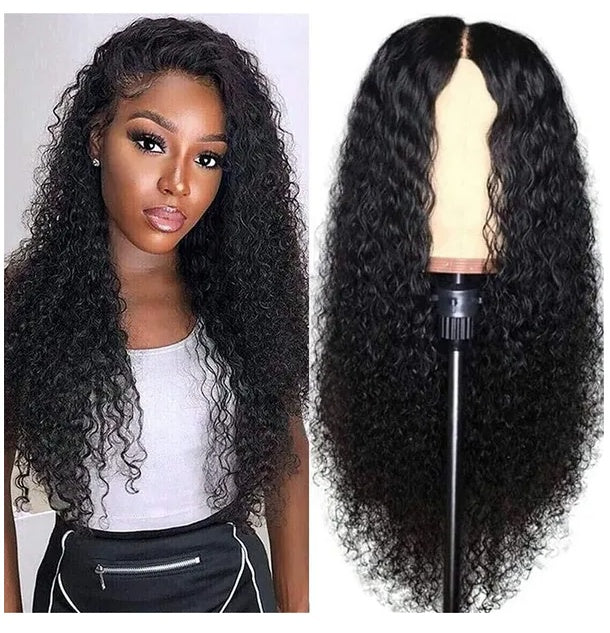 Kinky Curly 13x4 HD Lace Glueless Frontal Wig