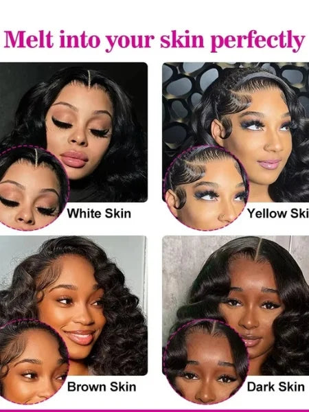 13x6 HD Lace Loose Deep Wave Wig 200% Density