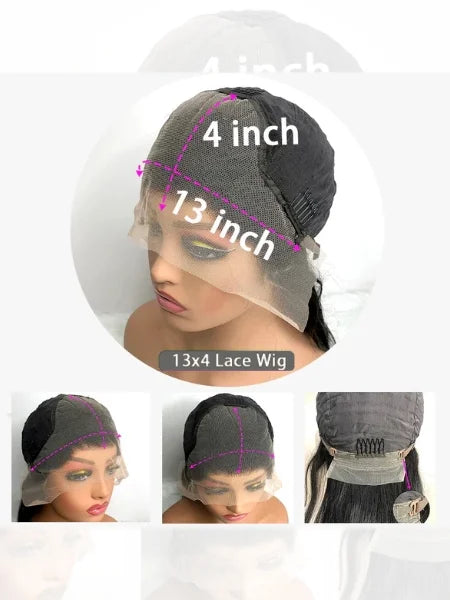 Deep Wave 13x4 / 13x6 HD Lace Glueless Wig
