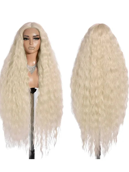 Blonde Bohemian 150% Density Curly Lace Wig