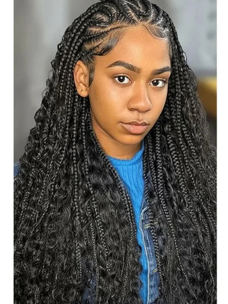 Boho Braids Deep Water Wave, Curly Extension