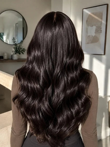 Chocolate Brown HD Lace Front Body Wave Wig 200% Density