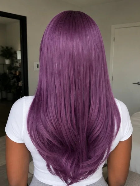 Guru Rize Kamishiro Long Curly Purple Cosplay Wig