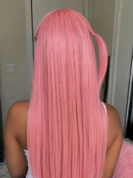 Hitori Gotoh Straight Pink Wig Cosplay Wigs