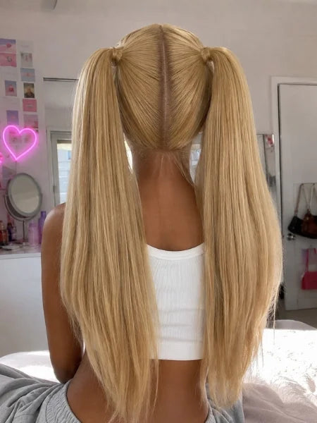 MisaMisa Long Golden Blonde Hair Cosplay Wig