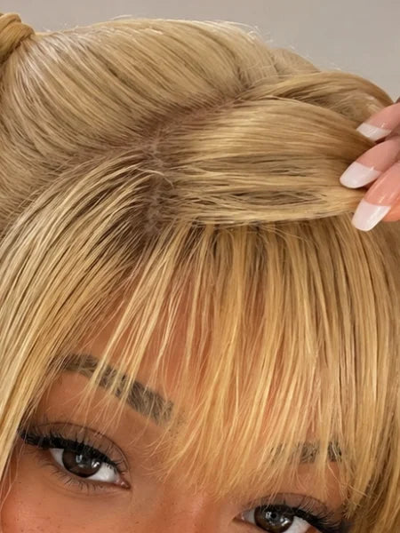 MisaMisa Long Golden Blonde Hair Cosplay Wig
