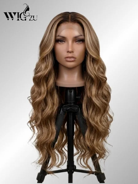 Glueless 13x4 HD Lace Frontal Ombre Body Wave 180% Density