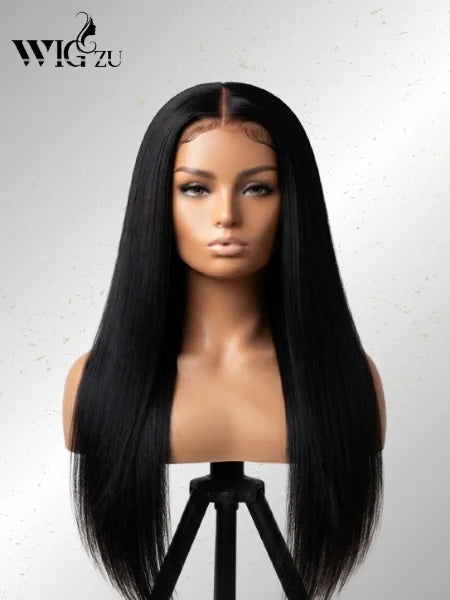 Pre-Plucked Straight HD Full Frontal Wig 220% Density