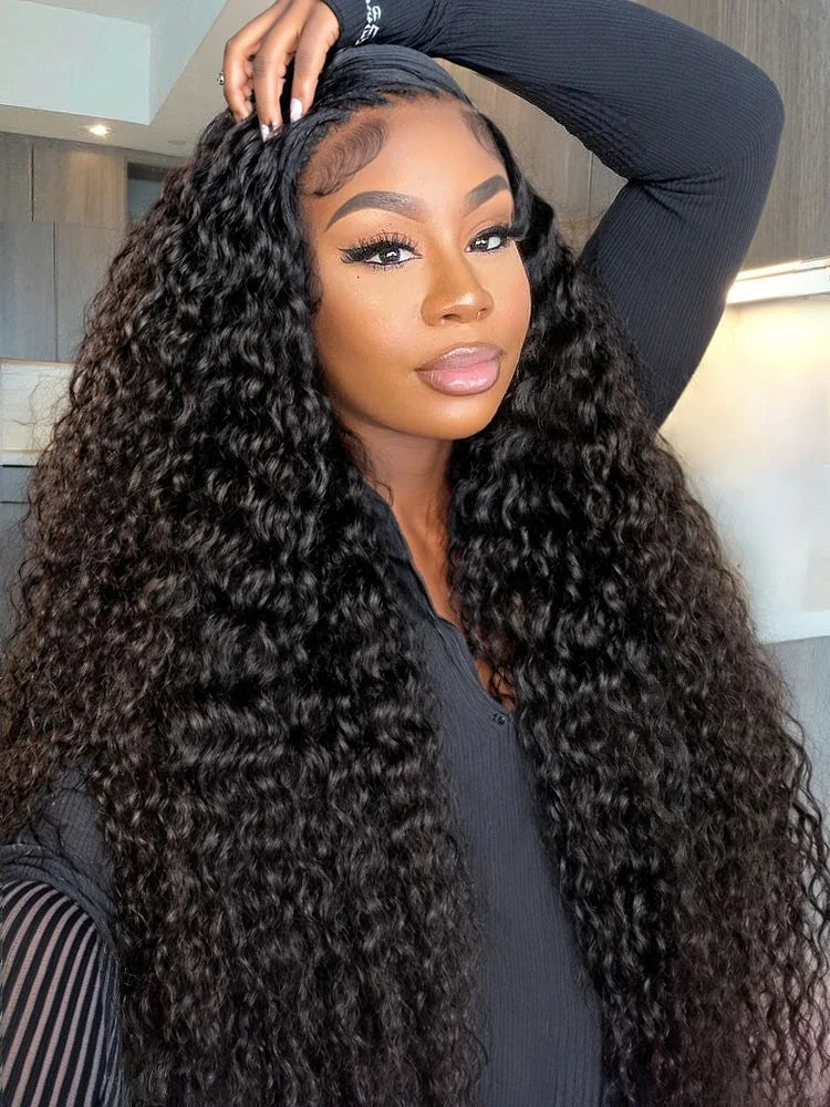 HD Lace Frontal 42-Inch Deep Wave Dyeable Wig