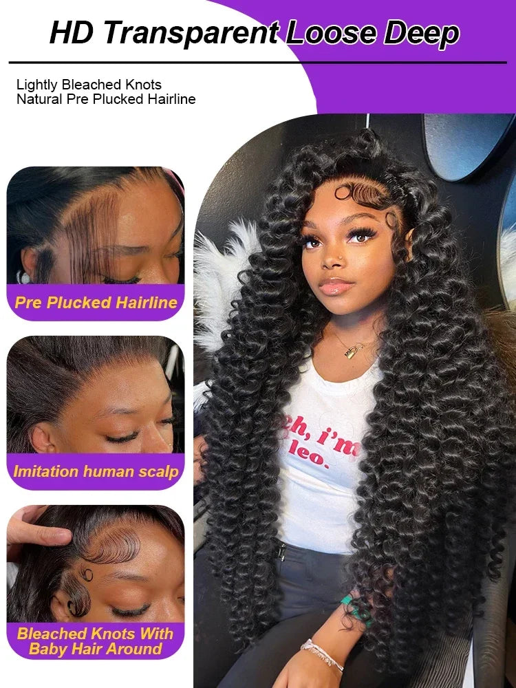 Loose Wave 13x4 / 13x6 HD Lace Wig